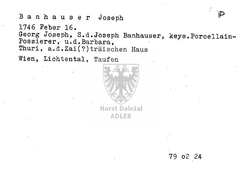 Banhauser Joseph