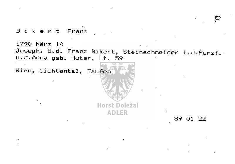 Bikert Franz
