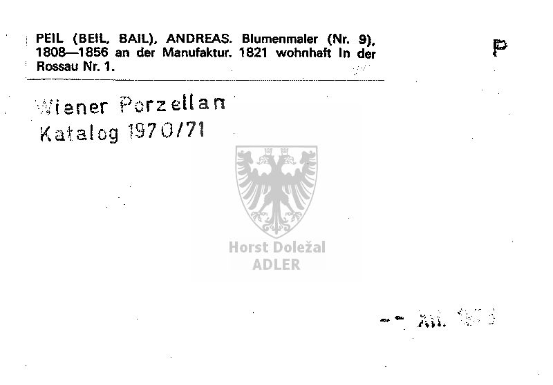 Peil (Beil, Bail) Andreas