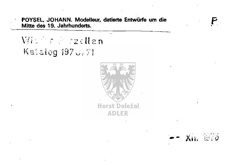 Poysel Johann