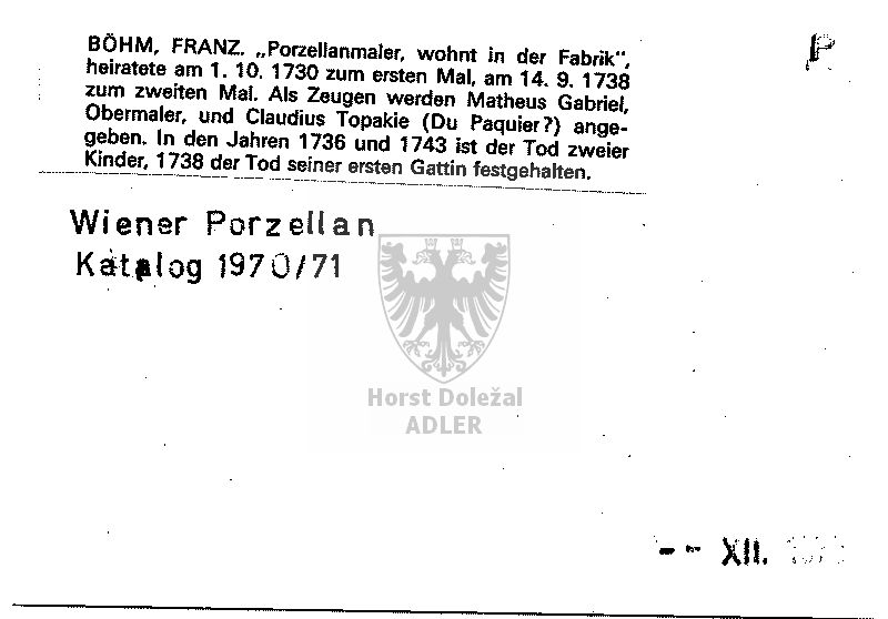 Böhm Franz