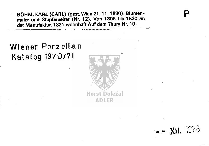 Böhm Karl