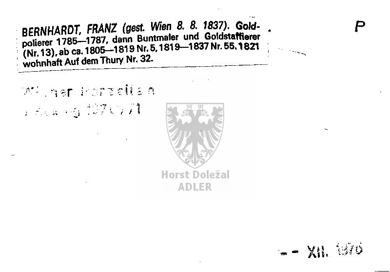 Bernhardt Franz