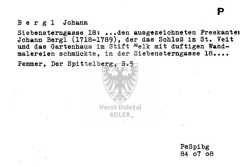 Bergl Johann