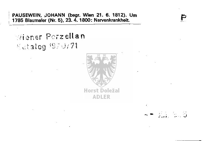 Pausewein Johann