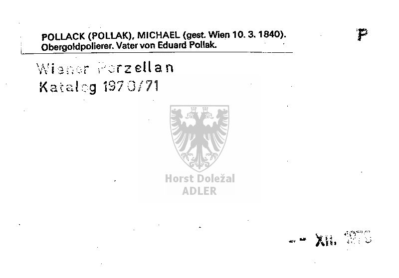 Pollack (Pollak) Michael