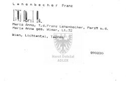 Lehenbecher Franz