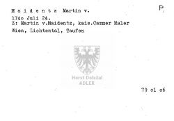 Maidentz Martin von