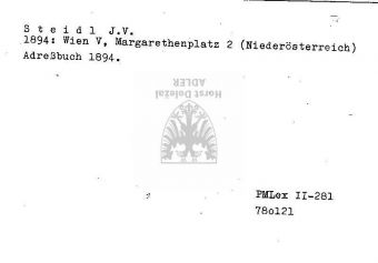 Steidl J. V.