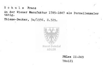 Schulz Franz