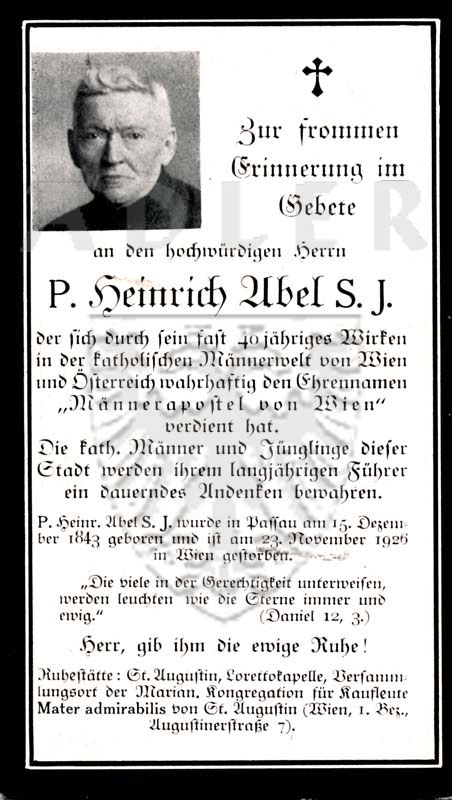 Heinrich Abel S. J.