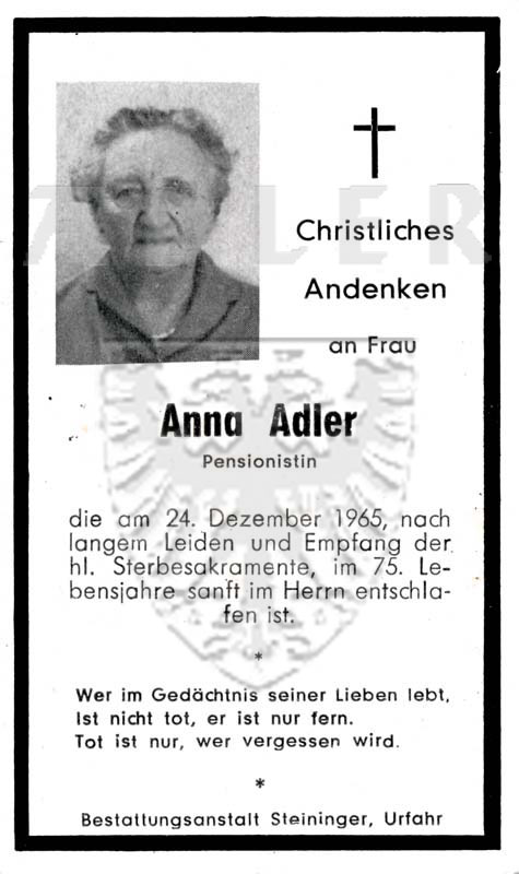 Adler, Anna