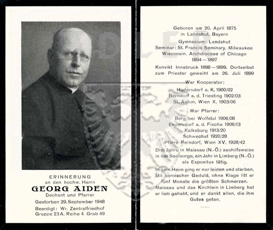 Aiden, Georg