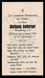 Amberger, Wolfgang,
Hauptlehrer a. D. ,
+06 JAN 1938 (86)