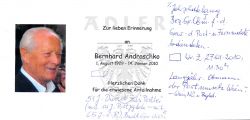 Andraschko, Bernhard,
* 01 AUG 1929,
+14 JAN 2010,
war Bez. Gr. Obm. f. d. Gew. d. Post- u. Fernmeldebediensteten,
Obmann der Postmusik Wien