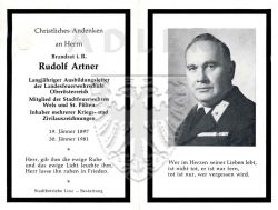 Artner, Rudolf
Brandrat i. R. 
* 19 JAN 1897
+30 JAN 1981