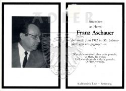 Aschauer, Franz
+06 JUN 1982 (54)