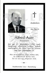Auer, Alfred
Pensionist
+17 SEP 1979 (75)
