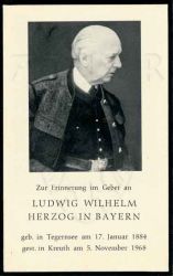 Bayern, Ludwig Wilhelm Herzog in