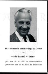 Béry, László von