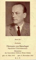 Boeselager, Hermann Freiherr von