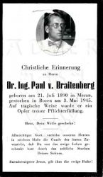 Braitenberg, Dr. Ing. Paul von