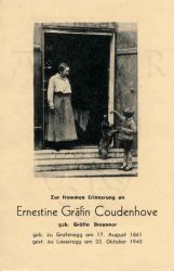 Breunner [verh. Gräfin Coudenhove], Ernestine Gräfin