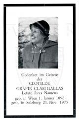 Clam-Gallas, Clothilde Gräfin