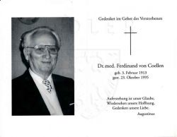 Coellen, Dr. Ferdinand von