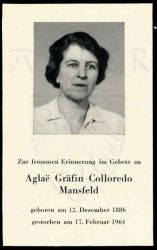 Colloredo-Mansfeld, Aglae Gräfin