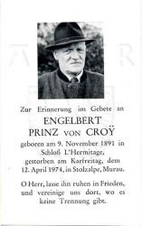Croy, Engelbert Prinz von
