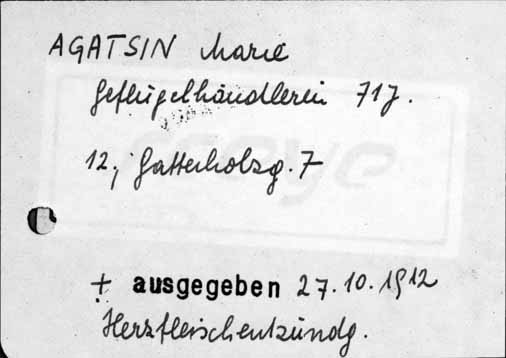 Agatsin, Marie