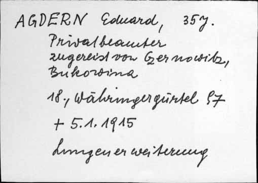 Agdern, Eduard