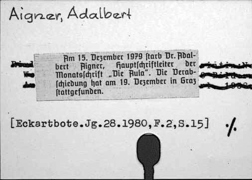 Aigner, Adalbert