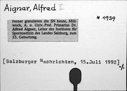 Aigner, Alfred