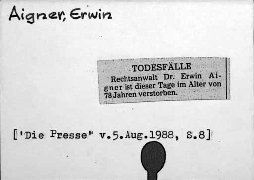 Aigner, Erwin