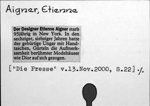 Aigner, Etienne