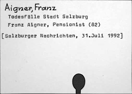 Aigner, Franz