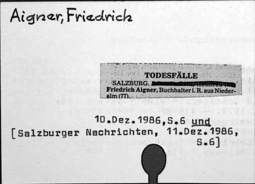 Aigner, Friedrich