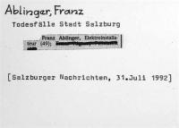 Ablinger, Franz