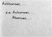 Achhorner