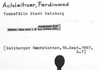 Achleitner, Ferdinand