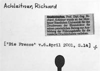 Achleitner, Richard