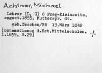 Achtner, Michael