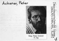 Ackerer, Peter