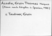 Acosta, Erwin Thomas Marquez