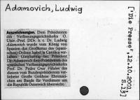 Adamovich, Ludwig