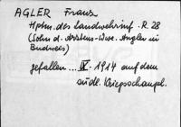 Agler, Franz