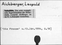 Aichberger, Leopold