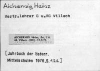 Aichernig, Heinz
